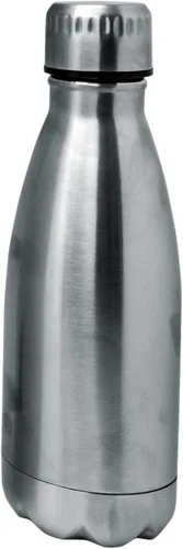 Vista 35 de NERTHUS FIH 712 - Botella aislada de doble pared para diseño frío y caliente, acero inoxidable, 11.8 fl oz, sin BPA, 18/8, color azul bebé