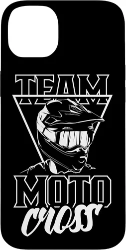 Vista 15 de Funda para iPhone 16 Team Motocross Lover Riding Rider