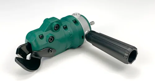 Vista 4 de PacTool SS701 Snapper Shear y WEN 3650 Metal Shar Bundle Accesorio de taladro eléctrico y tijeras de mano de velocidad variable