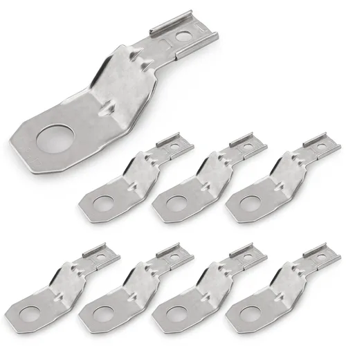 Vista 6 de JRready ST6355 Kit de accesorios para conectores, 8 clips de montaje instalados en el receptáculo para montar conectores de pines