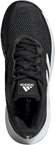 Vista 4 de adidas Courtjam Control - Tenis para mujer, Core BlackCloud WhiteSilver Metall