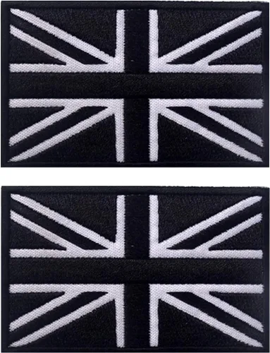 Vista 84 de 2 unidades AliPlus Parches de bandera de Afganistán bordados, parches tácticos militares de moral con gancho y bucle