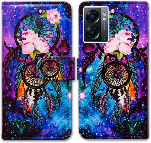 Vista 14 de Bcov Funda para OnePlus Nord N300 5G, diseño de pájaro negro y verde con tapa para teléfono con ranura para tarjeta y soporte para OnePlus Nord N300