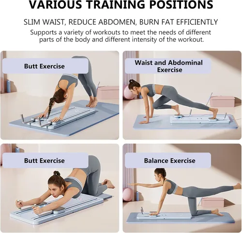 Vista 7 de Pafal Pilates Board, Multifunctional Abdominal Board, Ab Core Trainer, Ab Trainer Machine, Ab Board, Exercise Board, Abs Workout Equipment, Core