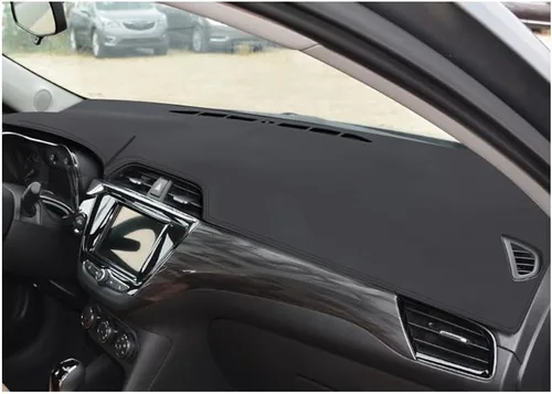 Vista 5 de 1 unids nueva cubierta de cuero negro tablero de coche cubierta antideslizante estera para Jaguar XF 2008 2009 2010 2011 2012 2013 2014 2015