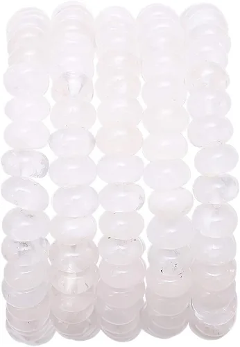 Vista 11 de BEADIA Cuentas de piedra natural africana de turquesa faceted rondelle 3x4mm semipreciosas sueltas para hacer joyas 38cm