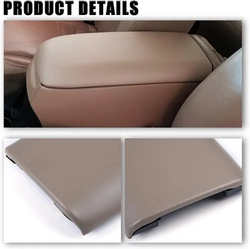 Vista 7 de G-PLUS Tapa de consola central compatible con Explorer Mountaineer 1997-2001 2001 Sport Trac Beige