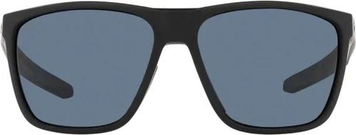 Vista 15 de Costa Man - Gafas de sol con montura negra mate, lentes de espejo azul, 2.44 pulgadas Deep Water Camo/Azul Espejo 20.46 oz
