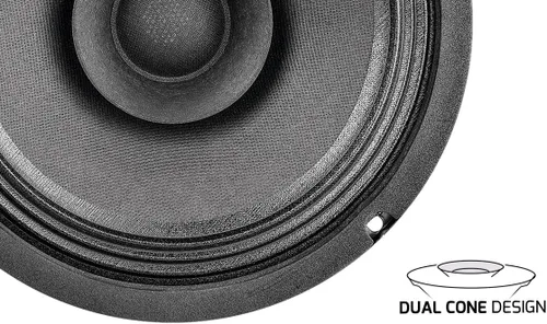 Vista 4 de PRV AUDIO 8FR250 Altavoz de rango completo de 8 pulgadas, 8 ohmios, 250 vatios de potencia de programa continuo, 125 vatios de potencia RMS, 93.5