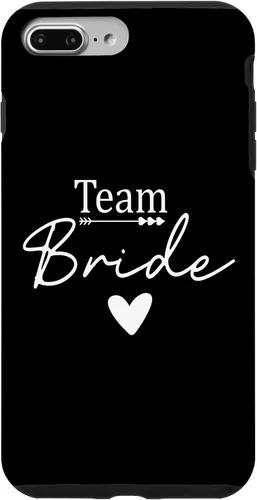 Vista 12 de Team Bride Wedding Party Bridesmaid Bachelorette Party 2027 Case for iPhone 17