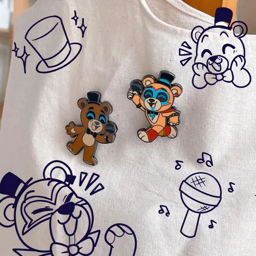 Vista 3 de Youtooz Five Nights At Freddy's Pin, pines oficiales de FNAF, colección de pines de coleccionistas FNAF incluye pin de Youtooz Five Nights At