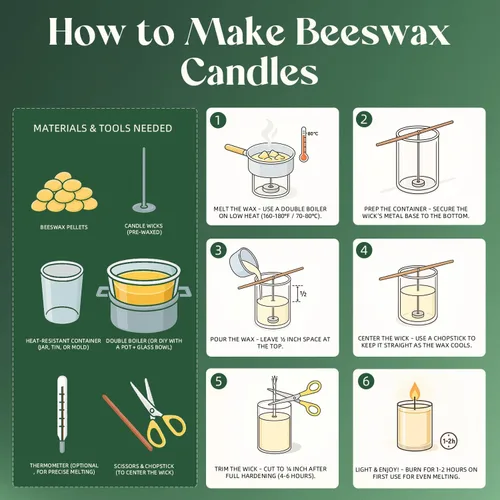 Vista 8 de NORVENCE Gránulos de cera de abejas 4.5 KG, cera de abejas blanca pura y natural para hacer velas, cuidado de la piel DIY, bálsamo labial, jabón