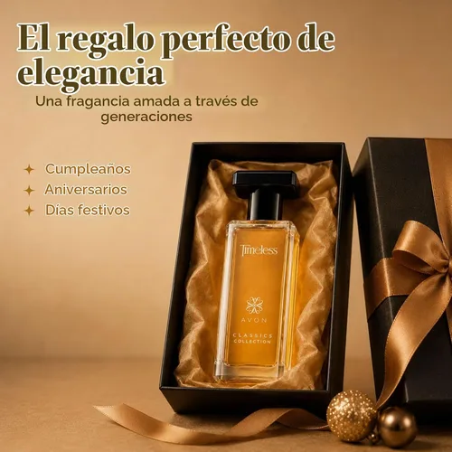 Vista 9 de Timeless by Avon Cologne Spray 1.7 oz Mujeres Cologne for Women & Men — Long-Lasting Floral Perfume with Bergamot, Jasmine & Patchouli — Clean