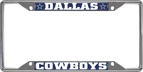 Vista 27 de FANMATS Marco de matrícula NFL unisex para adultos