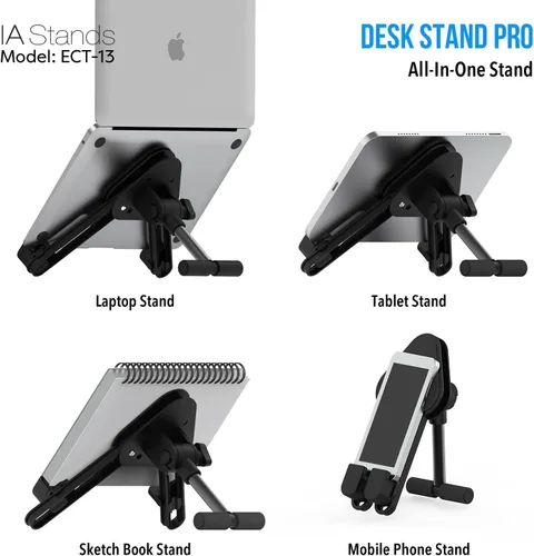 Vista 2 de IA Stands Soporte portátil multiusos para portátil ECT13