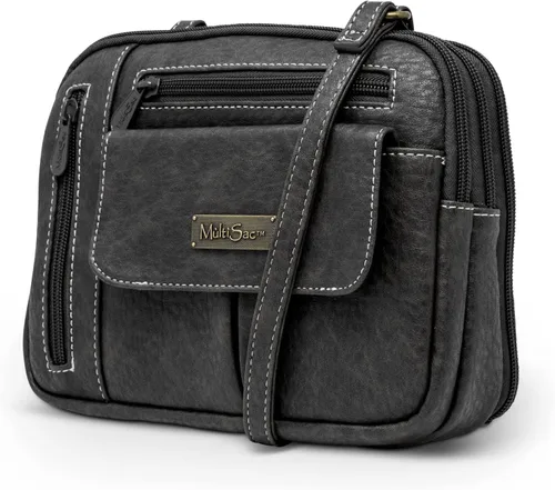 Vista 28 de MultiSac Zippy - Bolso bandolera con triple compartimento