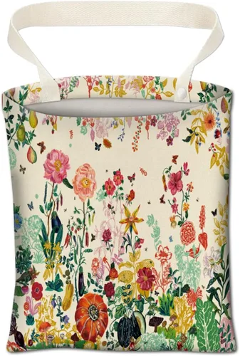 Vista 13 de Basurero para automóvil, organizador colgante y bolsa de almacenamiento, papelera para vehículo, viajes, camping, tablero de ajedrez negro y rojo
