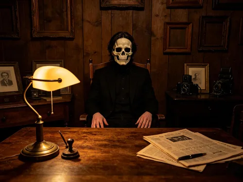 Vista 8 de HOMELEX Máscara de calavera con mandíbula móvil, máscara de costos de Halloween, malla transpirable, correa elástica para adultos, cosplay
