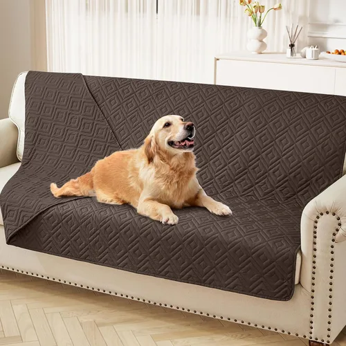 Vista 76 de hyha Manta impermeable para perros, funda suave para cama de perro, mantas para mascotas, funda impermeable para sofá y sillón para perros lavable