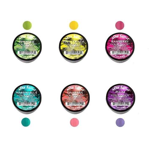 Vista 3 de Mia Secret - Colección de polvo acrílico para uñas, polímero Marry ME, 6 piezas