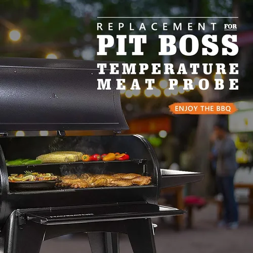 Vista 9 de Kit de piezas de repuesto para sonda de carne de temperatura e encendedor de varilla caliente para parrillas de pellets Pit Boss y ahumadores, con 2