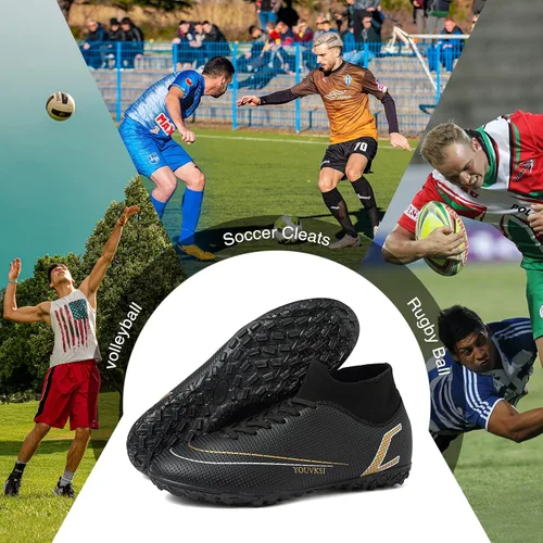Vista 7 de CBUSTER Tacos de fútbol para hombre y mujer AG TF
