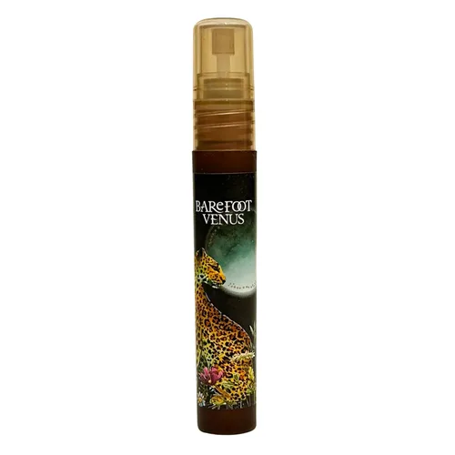 Vista 7 de Barefoot Venus Mini aceite corporal de argán tamaño viaje - 0.3 fl oz (coco negro)