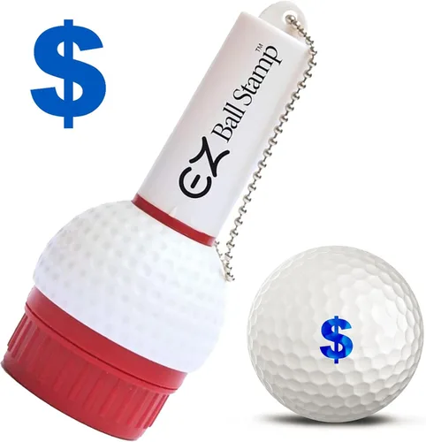 Vista 46 de EZBallStamp - Marcador para pelotas de golf (taza de cerveza negra)