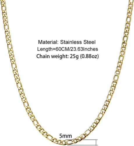 Vista 3 de Collar de Santa Muerte con diamantes chapado en oro de 14 quilates, colgante de Santa Muerte con hoz, regalo navideño (oro-255), Cobre + acero