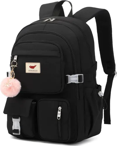 Vista 9 de Mochila para portátil de 15.6 pulgadas, mochila escolar para niños, mochilas universitarias, mochila de viaje, mochilas grandes para adolescentes