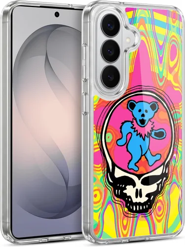 Vista 195 de Head Case Designs Funda de gel con licencia oficial de Grateful Dead Bear Trends [protección de grado militar] compatible con Google Pixel 3