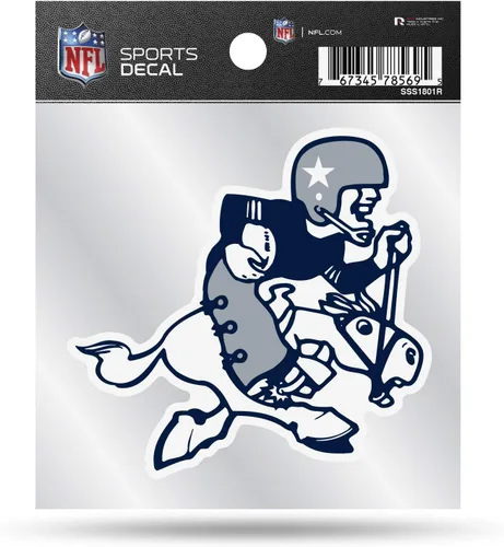 Vista 24 de Rico Industries NFL unisex-adult NFL Retro 4x4 Decal