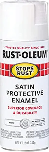 Vista 63 de Rust-Oleum 7776830 - Pintura en aerosol para prevención del óxido, 12 onzas, negro plano