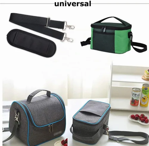 Vista 6 de JAKAGO Correa de hombro de repuesto de 61 pulgadas, correa acolchada larga para bolsa de lona, cinturón de hombro ajustable universal