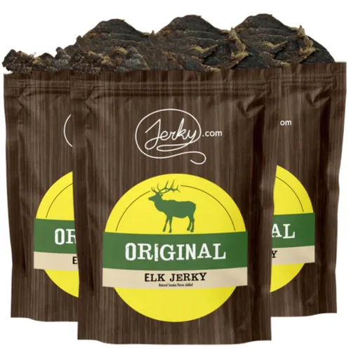 Vista 24 de Jerky 's Exotic Teriyaki Venison Jerky - Bocadillos de carne de caza salvaje, aperitivos exóticos, ricos en proteínas, totalmente naturales, sin
