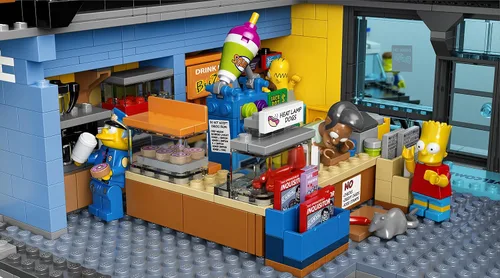 Vista 10 de Kit del supermercado de Los Simpsons de LEGO 71016