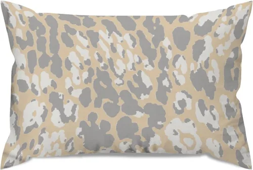 Vista 117 de ArogGeld Funda de almohada para sofá, guepardo y leopardo, estampado de leopardo, funda de cojín decorativa de granja para sala de estar