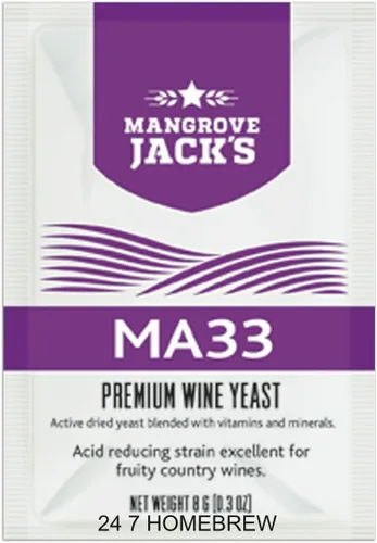 Vista 2 de 2 x Mangrove Jacks MA33 0.28 oz/23L Frutos Blanco y Rubor Country Wines