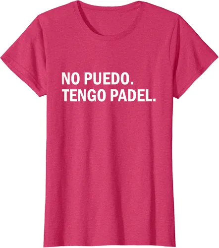 Vista 13 de Camiseta de jugador divertido No Puedo Tengo Padel Hobby