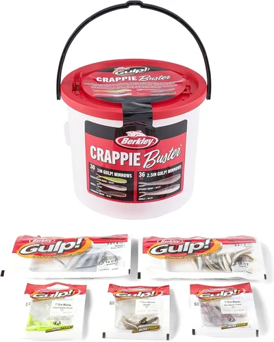 Vista 41 de ¡Berkley Gulp! Cebo suave de pesca Minnow Esmeralda (Emerald Shiner)