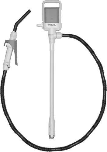 Vista 11 de Deway Bomba de batería de transferencia automática de combustible con parada automática y manguera de PVC, bomba de sifón de 2.5 GPM para gasolina