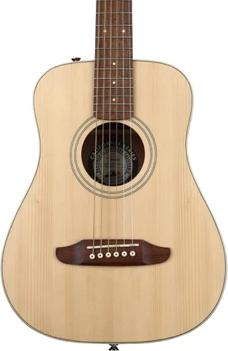 Vista 11 de Fender Redondo Player - Guitarra acústica, con garantía de 2 años, bronce satinado, diapasón de nogal