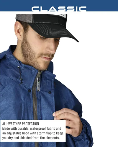 Vista 4 de FROGG TOGGS Chaqueta impermeable y transpirable clásica para hombre