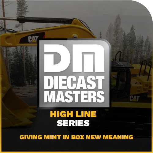 Vista 8 de Diecast Masters Excavadora Caterpillar 374D L 1:50 High Line Series Cat Trucks y equipo de construcción Modelo a escala 1:50 coleccionable