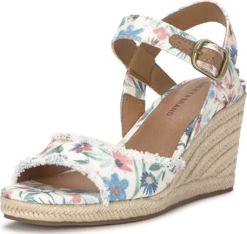 Vista 12 de Lucky Brand Sandalias de cuña Mindra para mujer Negro