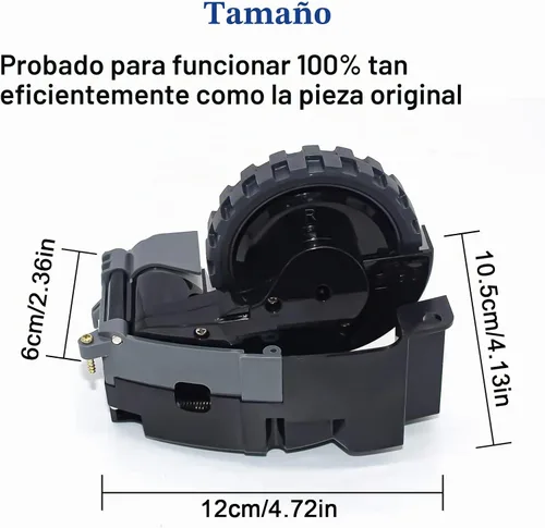 Vista 4 de ilovelife Par de módulos de rueda derecha para aspiradora Roomba I&E&J Series i7 i7+ i8 i8+ i6 i6+ i4 i3 i3+ intercambiable J7 E5 E6 E7 Series