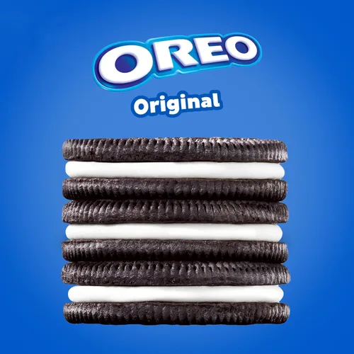 Vista 6 de OREO Galletas de sándwich de chocolate, 40 paquetes de aperitivos (4 galletas por paquete, 4 cajas)