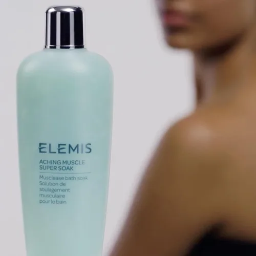 Vista 9 de ELEMIS Músculo doloroso Super Soak 13.5 fl oz, leche de baño natural remojo para aliviar dolores musculares y tensión