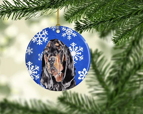 Vista 5 de Caroline's Treasures Cavalier Spaniel - Adorno de cerámica para colgar en el árbol de Navidad, para el hogar, Navidad, fiestas, regalo, 3 pulgadas