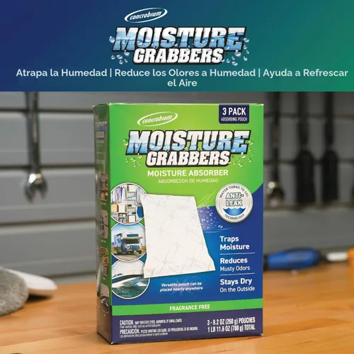 Vista 5 de Concrobium 7453276 Moisture Grabbers Bolsa Absorbente de Humedad, 27.6 oz